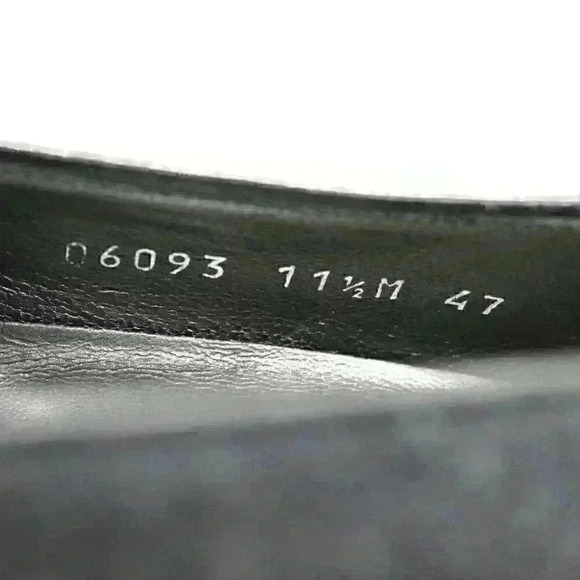 Cole Haan Venezia Style 90's Men's Black Leather Slip On Loafers Size US 11.5 M - Picture 9 of 11